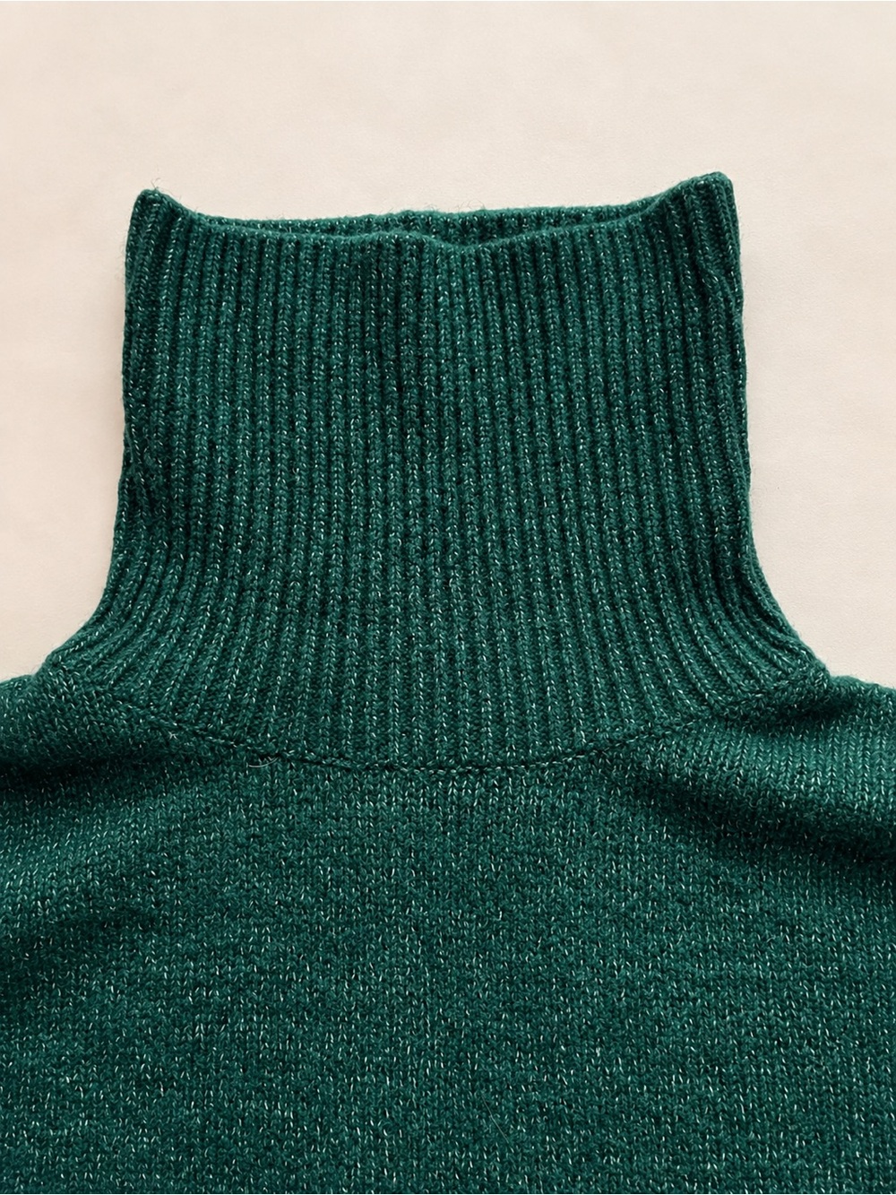 Denver Hayes Green Turtleneck Sweater Women’s Small - Picture 5 of 6